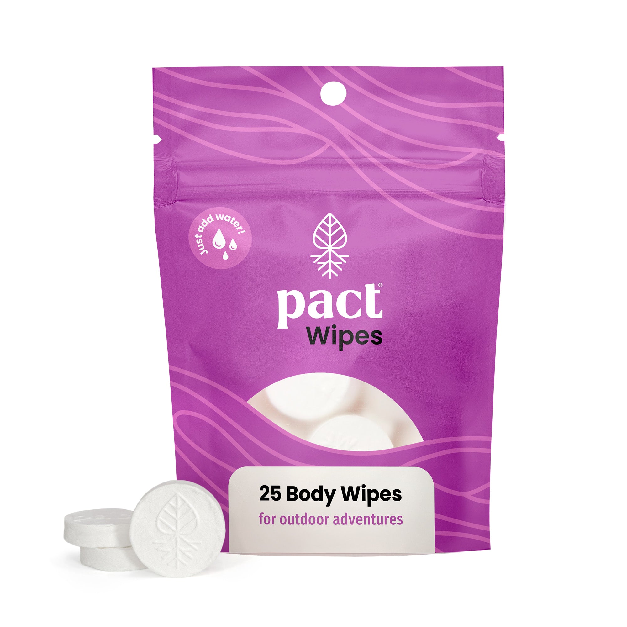 PACT Body Wipes (25-Pack)