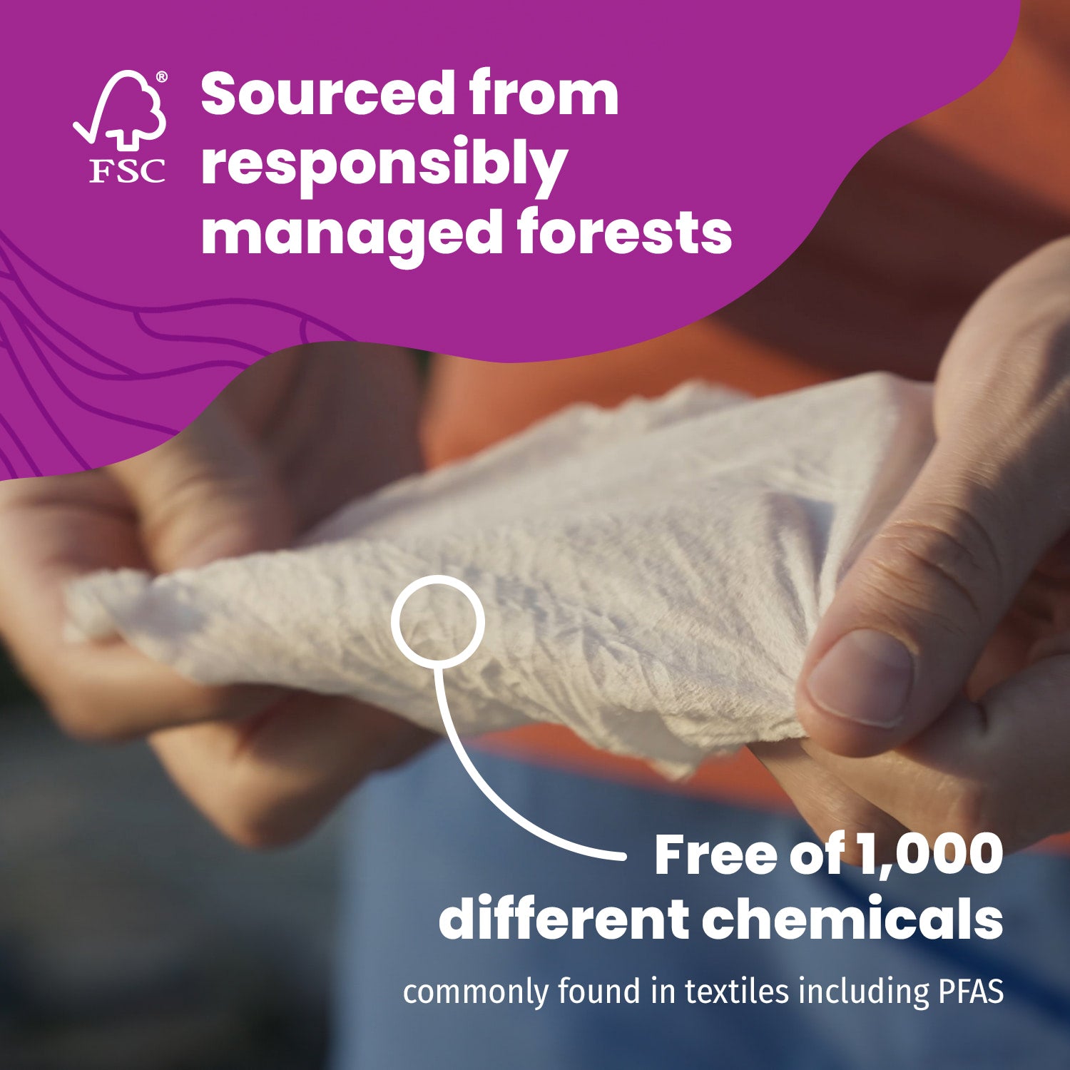 PACT Bathroom Wipes (100-Pack)