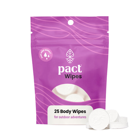 PACT Body Wipes (25-Pack)
