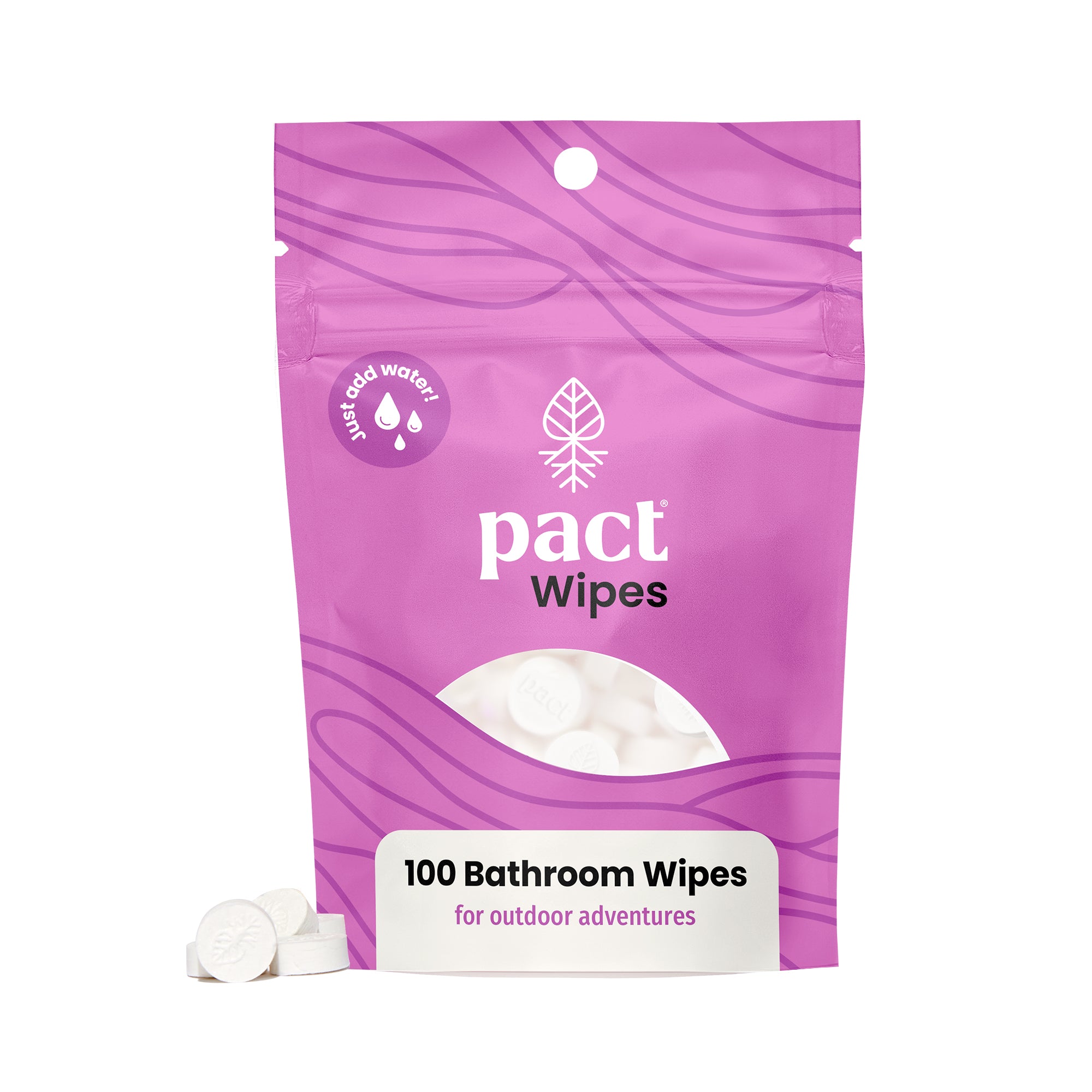 PACT Bathroom Wipes (100-Pack)