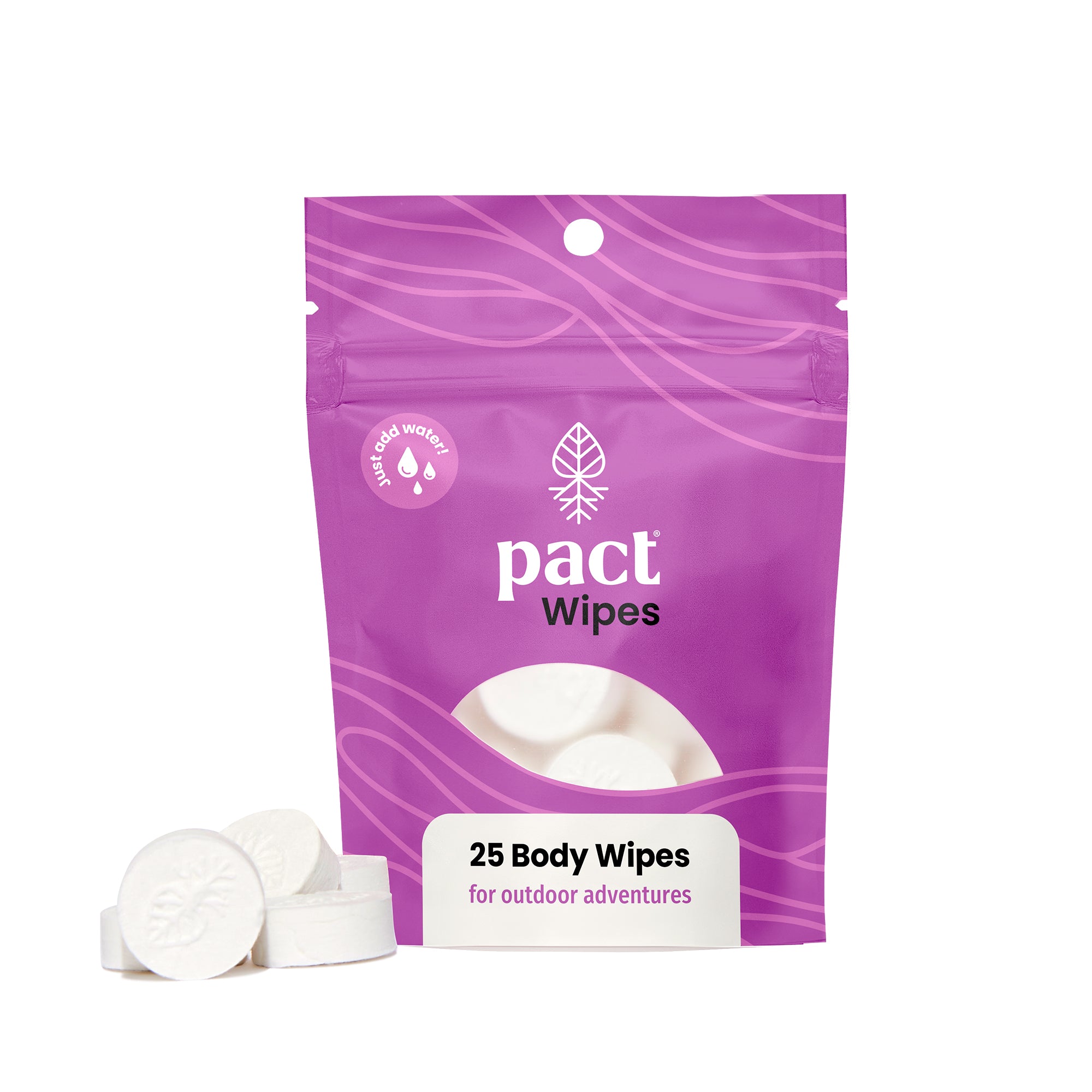 PACT Body Wipes (25-Pack)